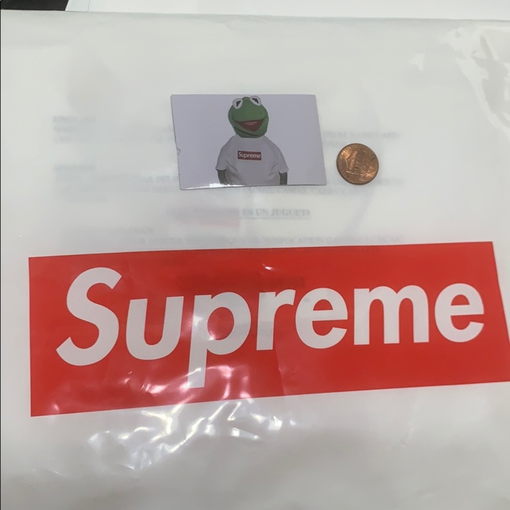 Supreme Kermit sticker
